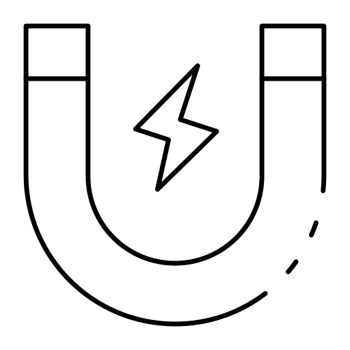 Magnet magnet target atraction icon Magnet magnet target atraction icon