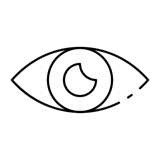 Eye view vision eye icon Eye view vision eye icon