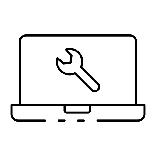 Laptop screen laptop screen electronics repair icon Laptop screen laptop screen electronics repair icon