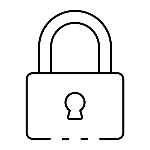 Lock security lock padlock icon Lock security lock padlock icon