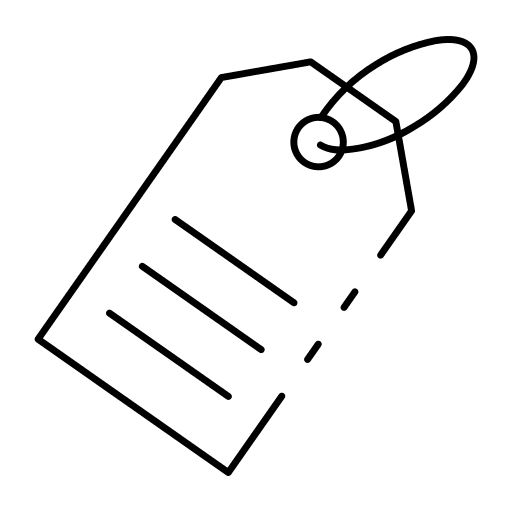 Price tag commerce and shopping price tag shopping icon Price tag commerce and shopping price tag shopping icon