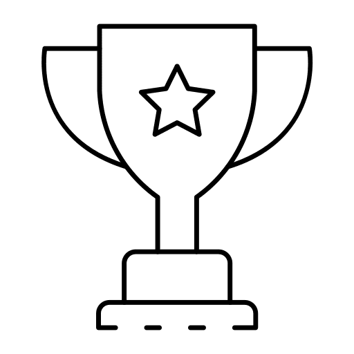 Trophy prize award trophy icon Trophy prize award trophy icon