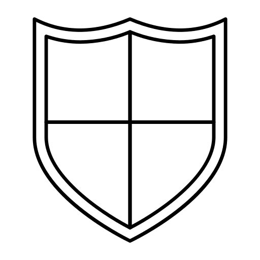 Shield safety secure security icon