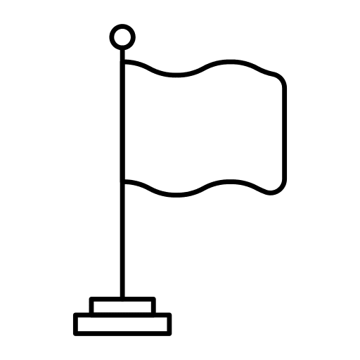 Flag flag goal mission icon