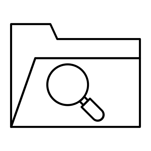 Folder folder files and folders glass icon