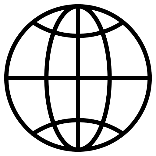 Globe seo and web globe web icon