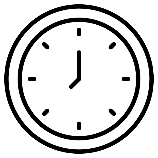 Clock watch time and date time icon Clock watch time and date time icon
