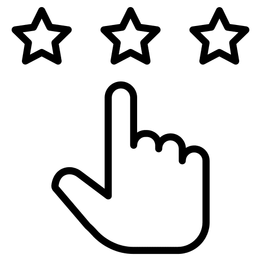 Rating review marketing rating icon Rating review marketing rating icon