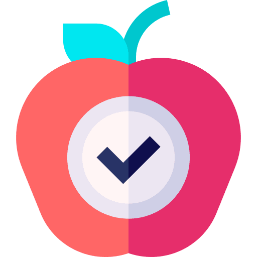Food safety vegetable organic organic food icon Food safety vegetable organic organic food icon