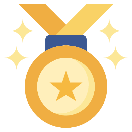 Achievement certification champion achievement icon