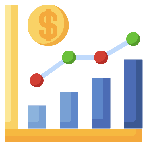 Graph sales graphic graph icon Graph sales graphic graph icon
