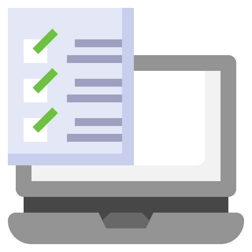 Checklist files and folders checklist chart icon Checklist files and folders checklist chart icon