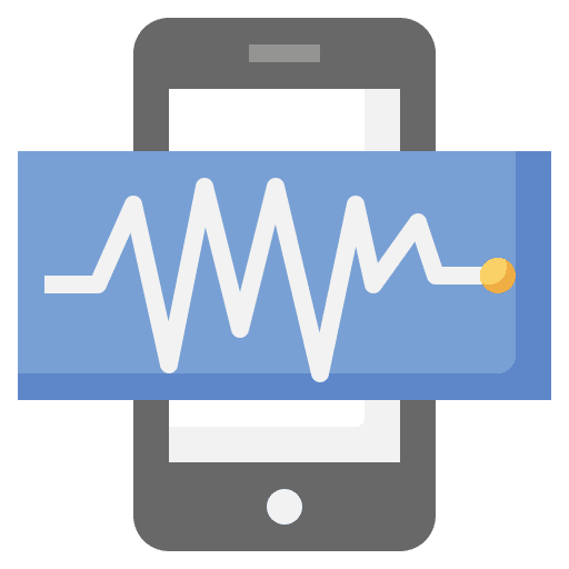 Smartphone healthcare and medical mobile phone electronics icon Smartphone healthcare and medical mobile phone electronics icon