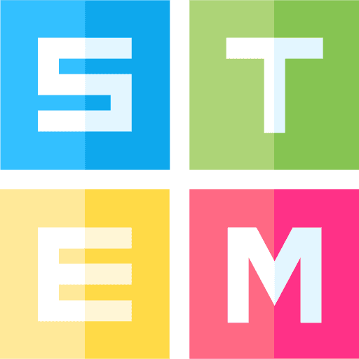 Stem mathematics science education icon