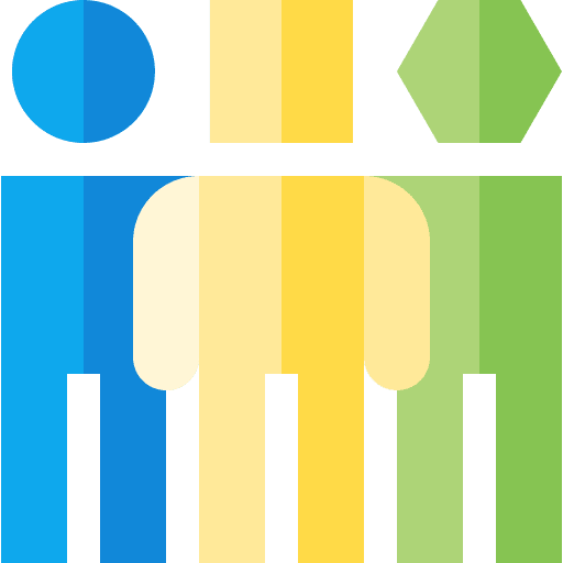 Diversity different diversity differentiation icon