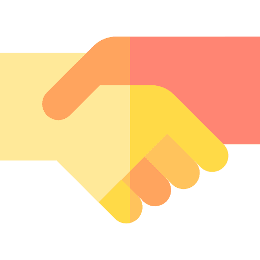 Introduction agreement communications hands and gestures icon
