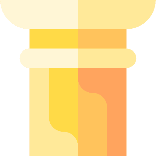 Marble column art and design monument icon