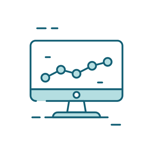 Chart seo business chart icon