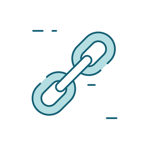 Link internet seo marketing icon
