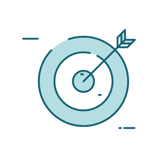 Target audience seo target business icon Target audience seo target business icon