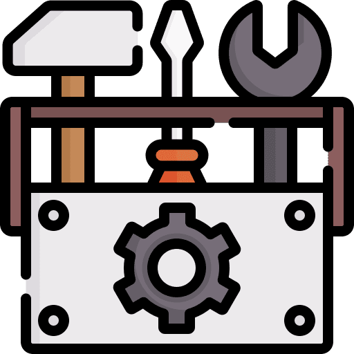 Toolbox equipment repair tool toolbox icon