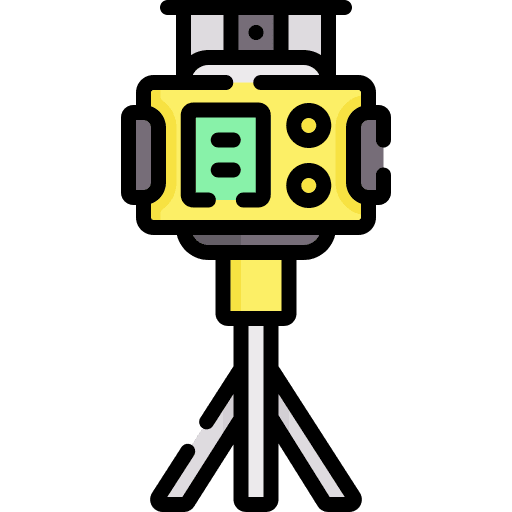 Laser level surveying topography electronics icon Laser level surveying topography electronics icon