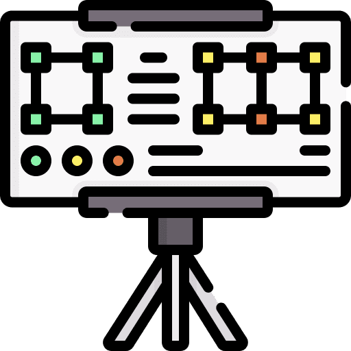 Presentation whiteboard presentation engineering icon Presentation whiteboard presentation engineering icon