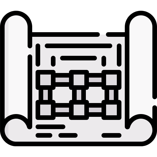 Sketch project blueprint document icon Sketch project blueprint document icon