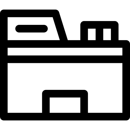 Folder archive data storage document icon