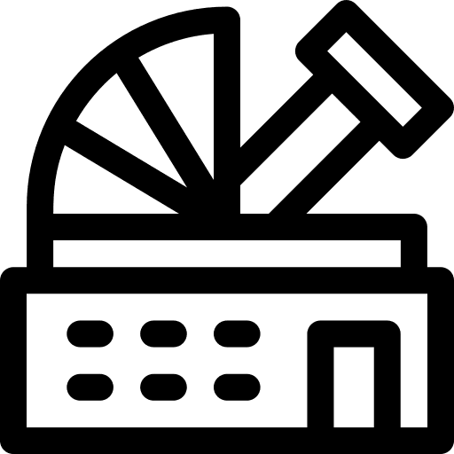 Observatory building observatory science icon Observatory building observatory science icon