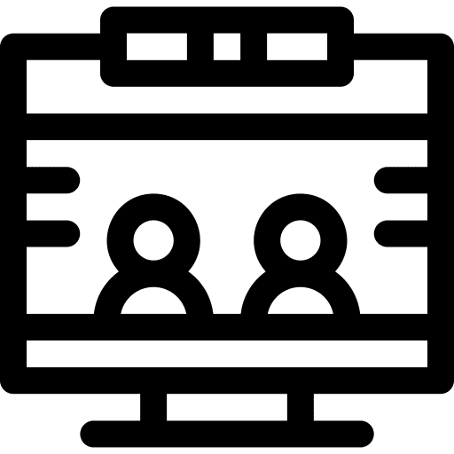 Online lesson teacher user online lesson icon Online lesson teacher user online lesson icon