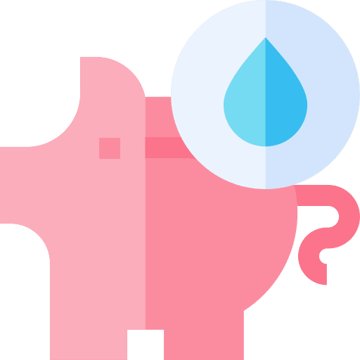 Save water piggy bank energy save water icon Save water piggy bank energy save water icon
