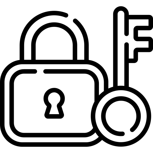 Key access lock key icon Key access lock key icon