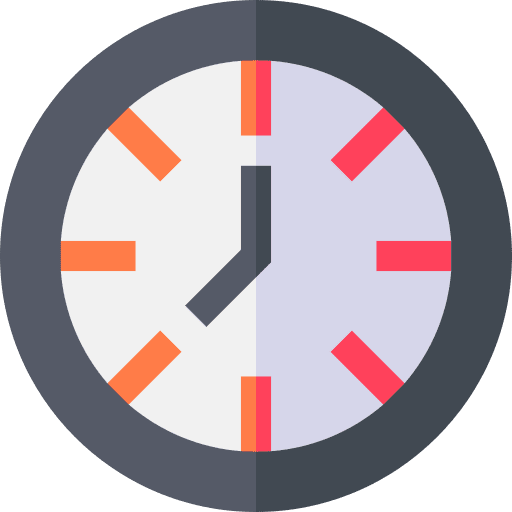 Clock quick time watch icon