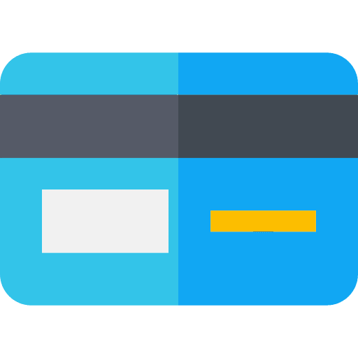 Credit card pay card card credit icon