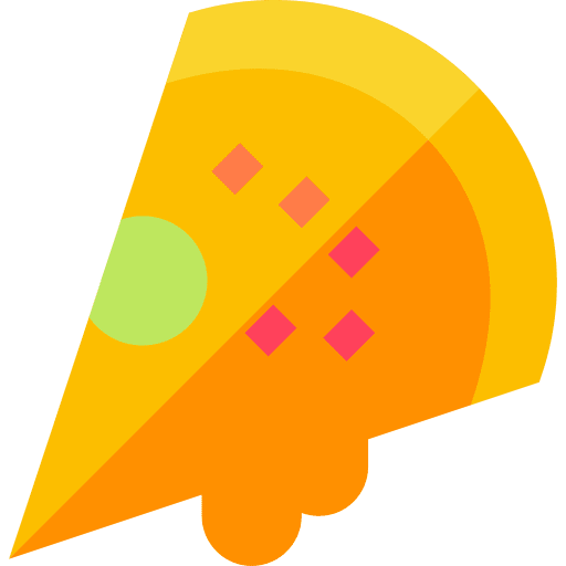 Pizza slice fast food italian food pizza icon Pizza slice fast food italian food pizza icon