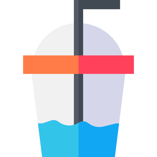 Soda straw beverage food and restaurant icon Soda straw beverage food and restaurant icon