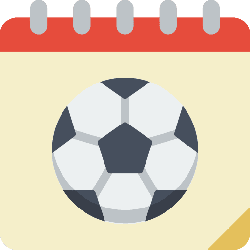 Calendar calendar date football icon