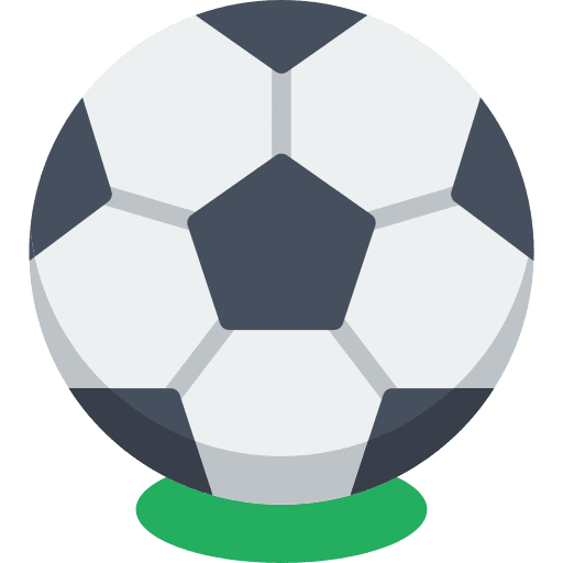 Football ball sport equipment game icon