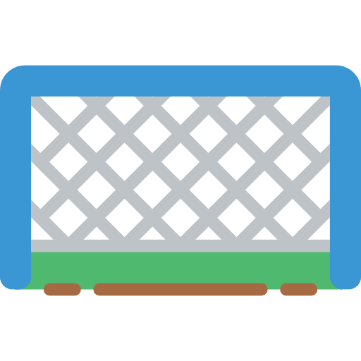 Goal post field net sports and competition icon Goal post field net sports and competition icon