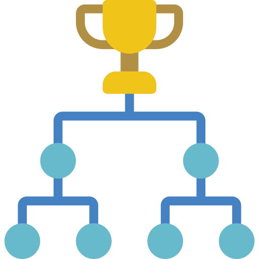 League cup sports and competition trophy icon