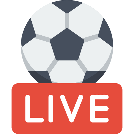Live entertainment ball soccer icon