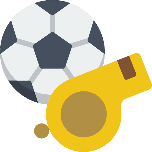 Whistle football whistle timeout icon