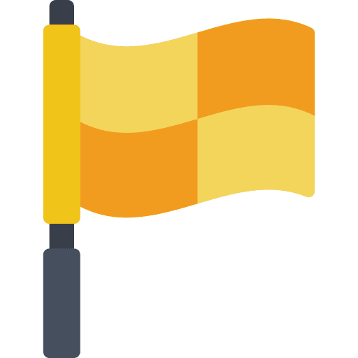 Offside flag game sports and competition offside flag icon Offside flag game sports and competition offside flag icon