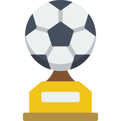 Trophy winner soccer award icon Trophy winner soccer award icon