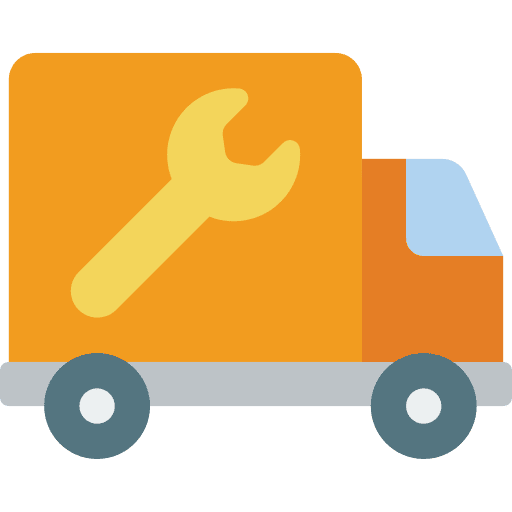 Delivery truck van delivery truck transportation icon