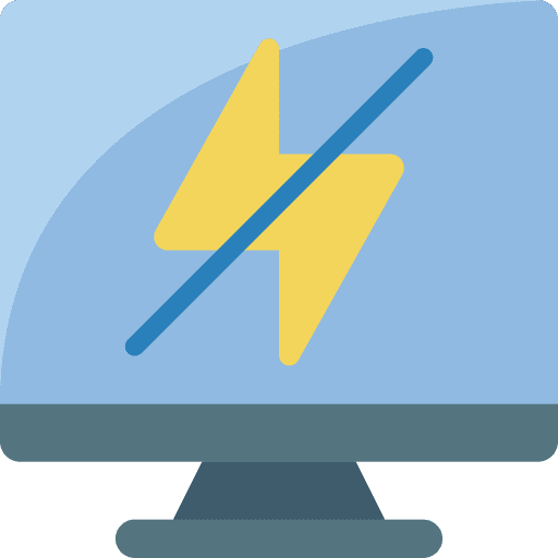 Desktop computer electronics desktop computer psu icon