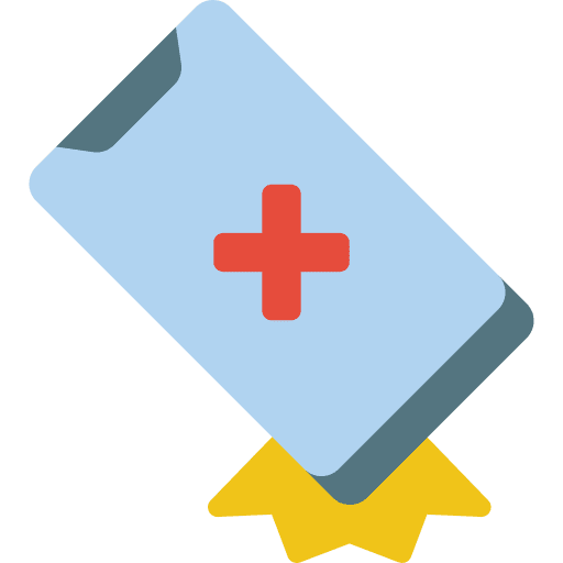 Smartphone smash drop damage icon