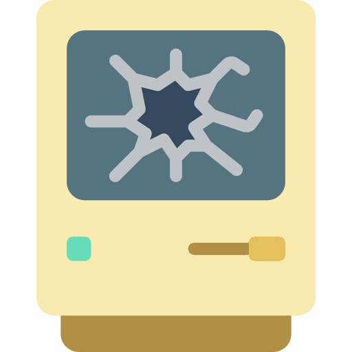 Computer screen computer electronic icon