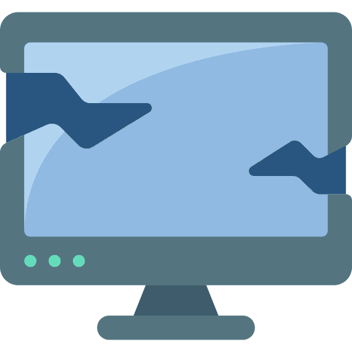 Monitor technology tv electronics icon